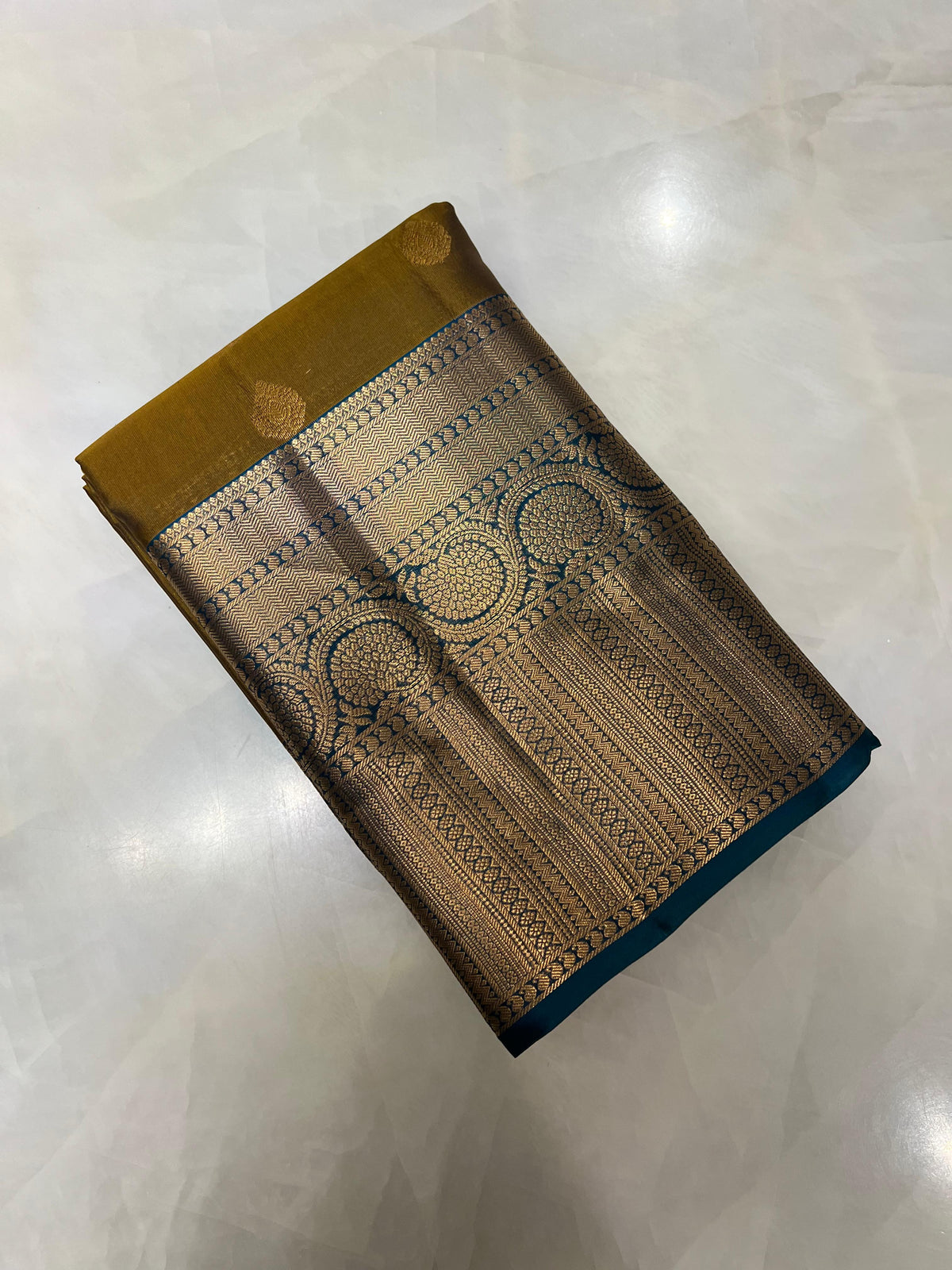 Half mix Kanjeevaram silk saree