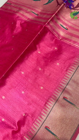 Premium Bagban Paithani saree
