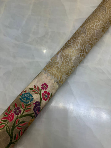 Premium semi Banarasi Kathan silk saree