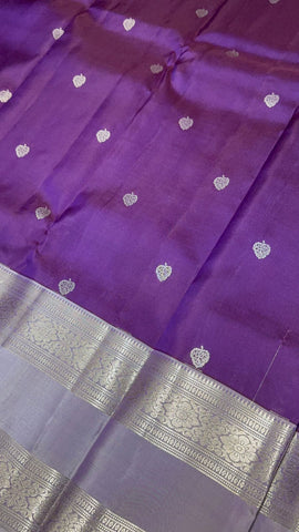 Half mix Kanjeevaram silk saree