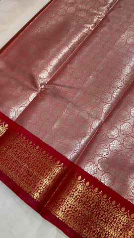 Semi Kanchipuram silk saree✨