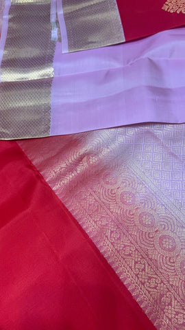 Pure Kanjeevaram silk mark certified saree