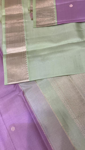 Pure Zari handloom Kanjeevaram silk mark certified saree