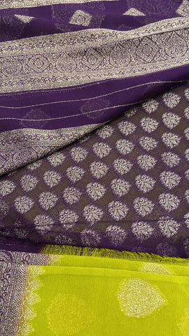 Semi Banarasi Georgette