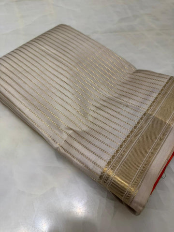 Pure Kanjeevaram silk mark certified saree