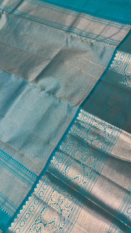 Pure zari handloom Kanjeevaram silk mark certified saree