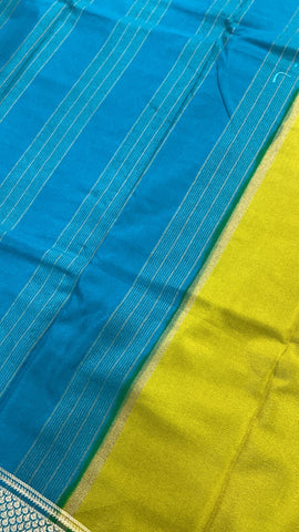 Premium crepe semi Mysore silk saree
