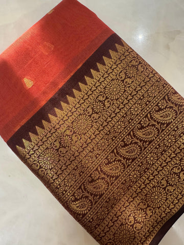 Premium semi Kanchipuram silk saree
