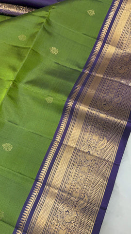 Pure handloom Kanjeevarams soft silk mark certified saree