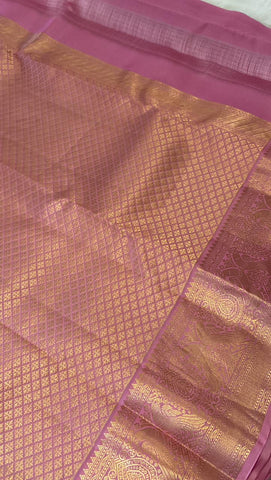 Half mix Kanjeevaram silk saree