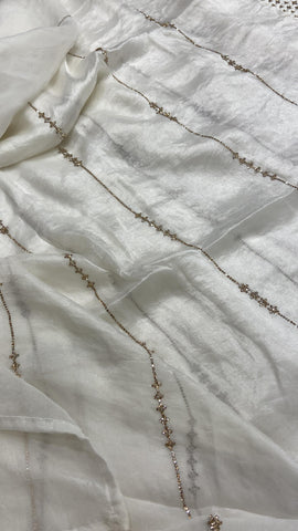 Pure Chinnon Saree
