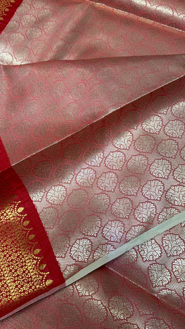 Semi Kanchipuram silk saree✨