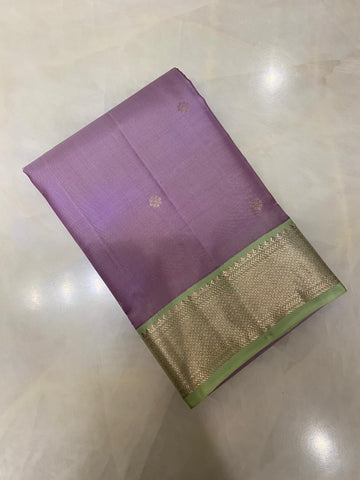Pure Zari handloom Kanjeevaram silk mark certified saree