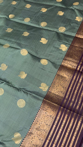 Pure Kanjeevaram silk mark certified saree