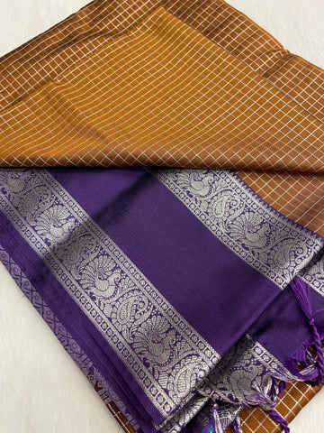 Premium mini Kanchi silk saree