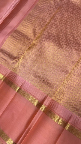 Pure zari handloom Kanjeevaram silk mark certified saree