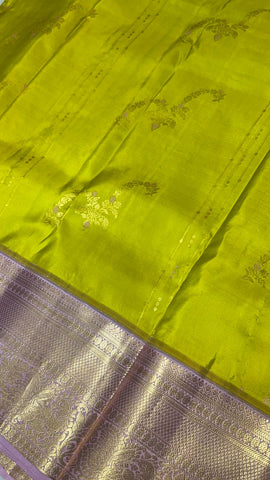 Pure Kanjeevaram silk mark certified saree