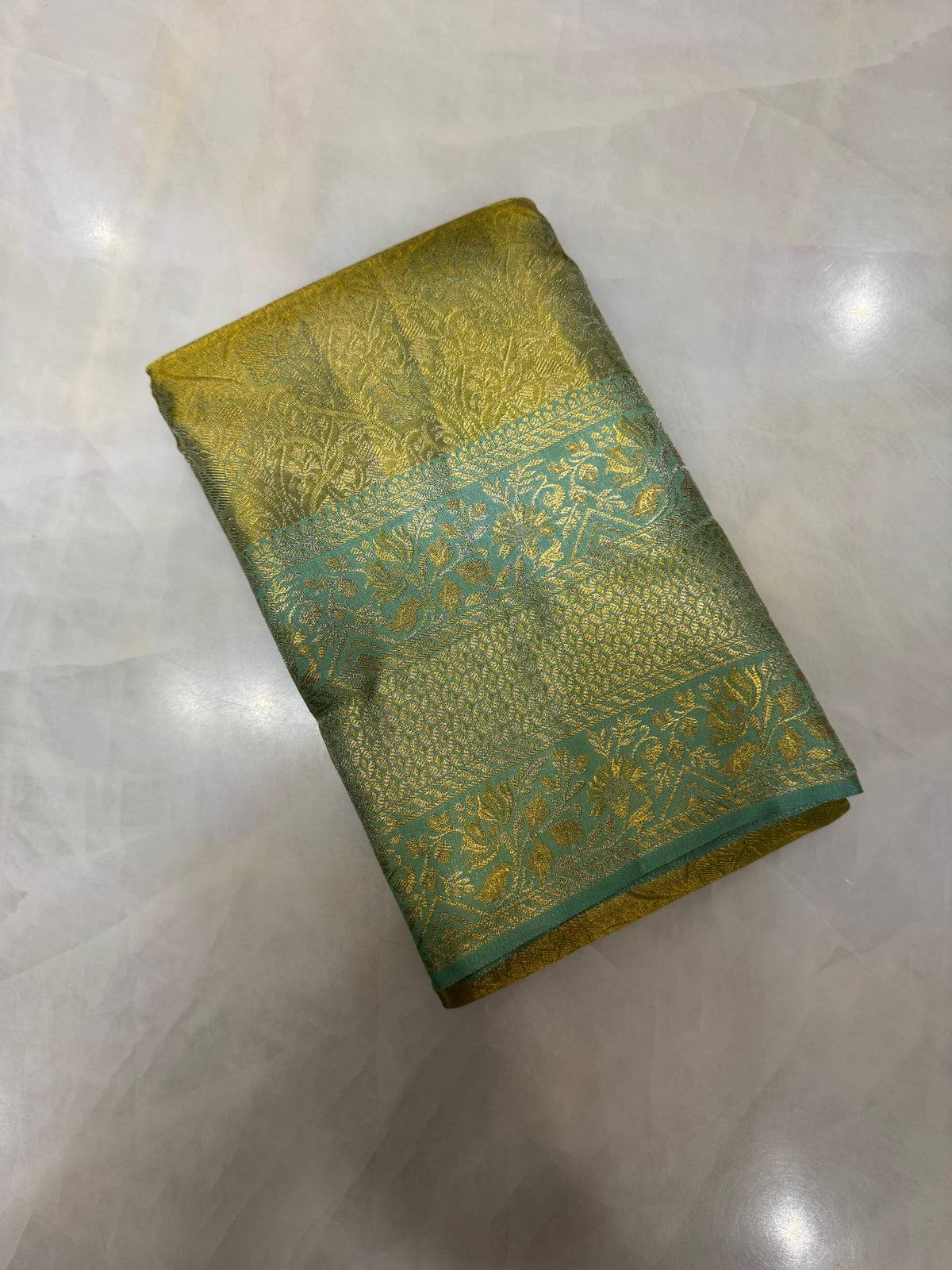 Pure Kanjeevaram silk mark certified saree