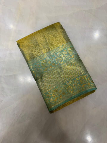 Pure Kanjeevaram silk mark certified saree
