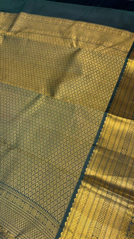 Pure zari handloom Kanjeevaram silk mark certified saree