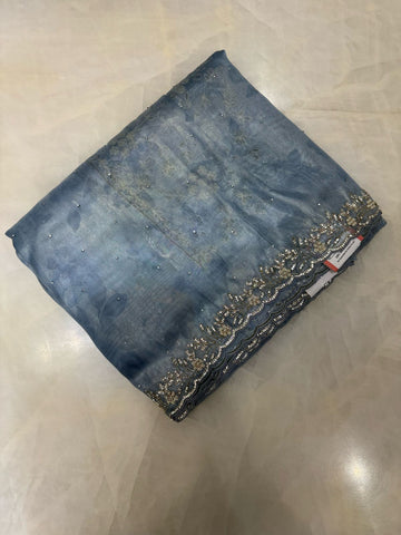 Premium tissue organza saree