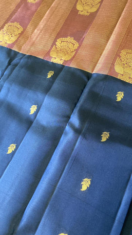 Half mix Kanjeevaram silk saree