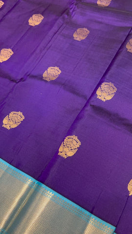 Pure Kanjeevaram silk mark certified saree