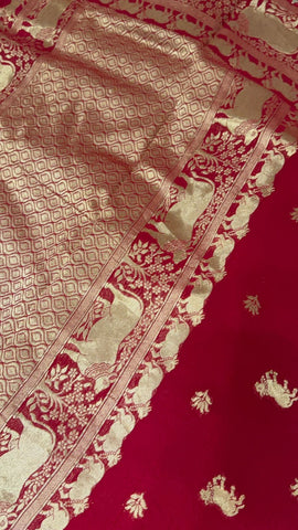 Premium organza saree