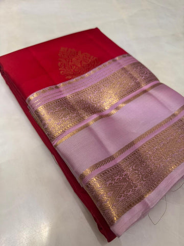 Pure Kanjeevaram silk mark certified saree