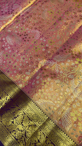 Pure Kanjeevaram Silk Mark Certified Saree