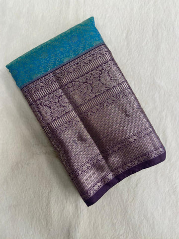 Premium Bridal Semi Kanchipuram Silk Saree