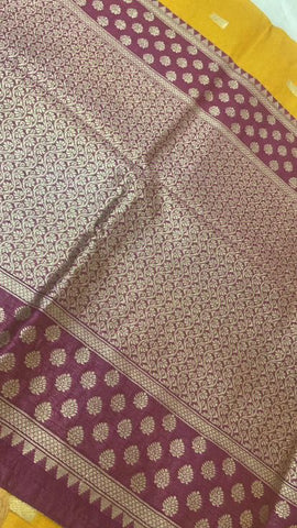 Tussar silk saree