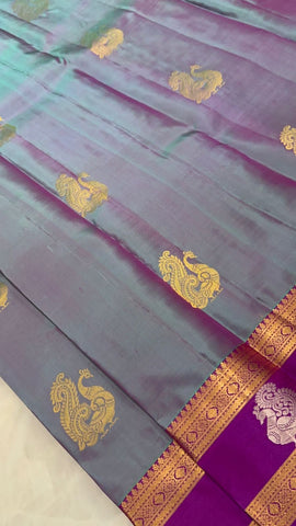Pure Kanjeevaram silk mark certified saree