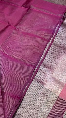 Half mix Kanjeevaram silk saree