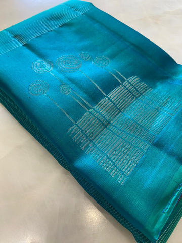 Pure zari handloom Kanjeevaram silk mark certified saree