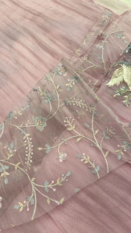 Pure Soft Organza Saree 💓