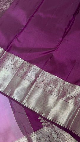 Pure zari handloom Kanjeevaram silk mark certified saree