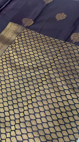 Pure Kanjeevaram silk mark certified saree