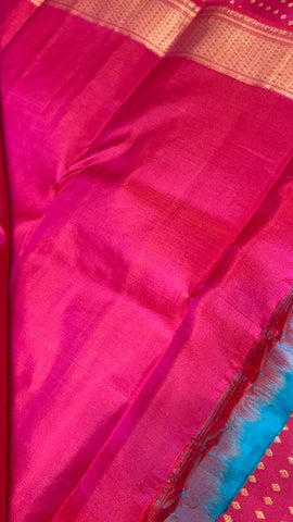 Pure zari handloom Kanjeevaram silk mark certified saree