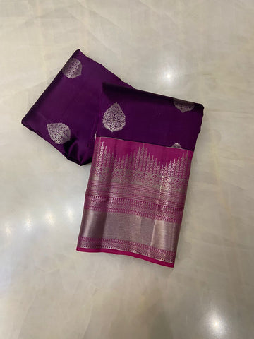 Pure mix Kanjeevaram silk saree