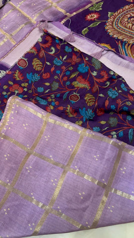 Pure modal silk saree