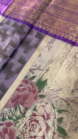 Premium semi Kanchipuram silk saree