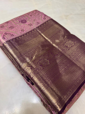 Pure Kanjeevaram Silk Mark Certified Saree