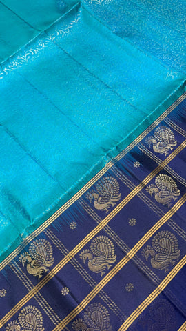 Pure handloom Kanjeevaram soft silk mark certified saree