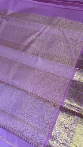 Pure Zari handloom Kanjeevaram silk mark certified saree