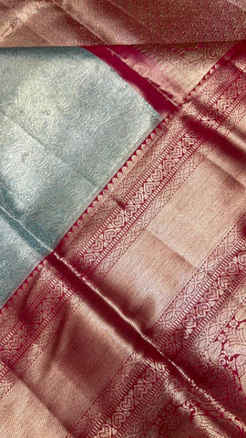 Pure Kanjeevaram Silk Mark Certified Saree