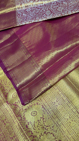 Pure Kanjeevaram Silk Mark Certified Saree