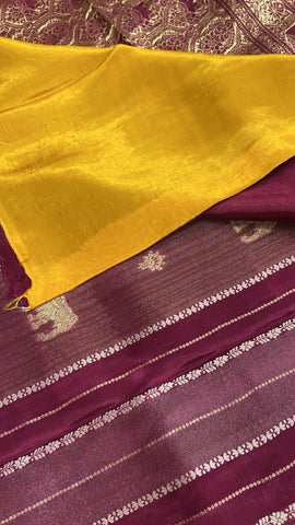 Pure Chinnon Saree