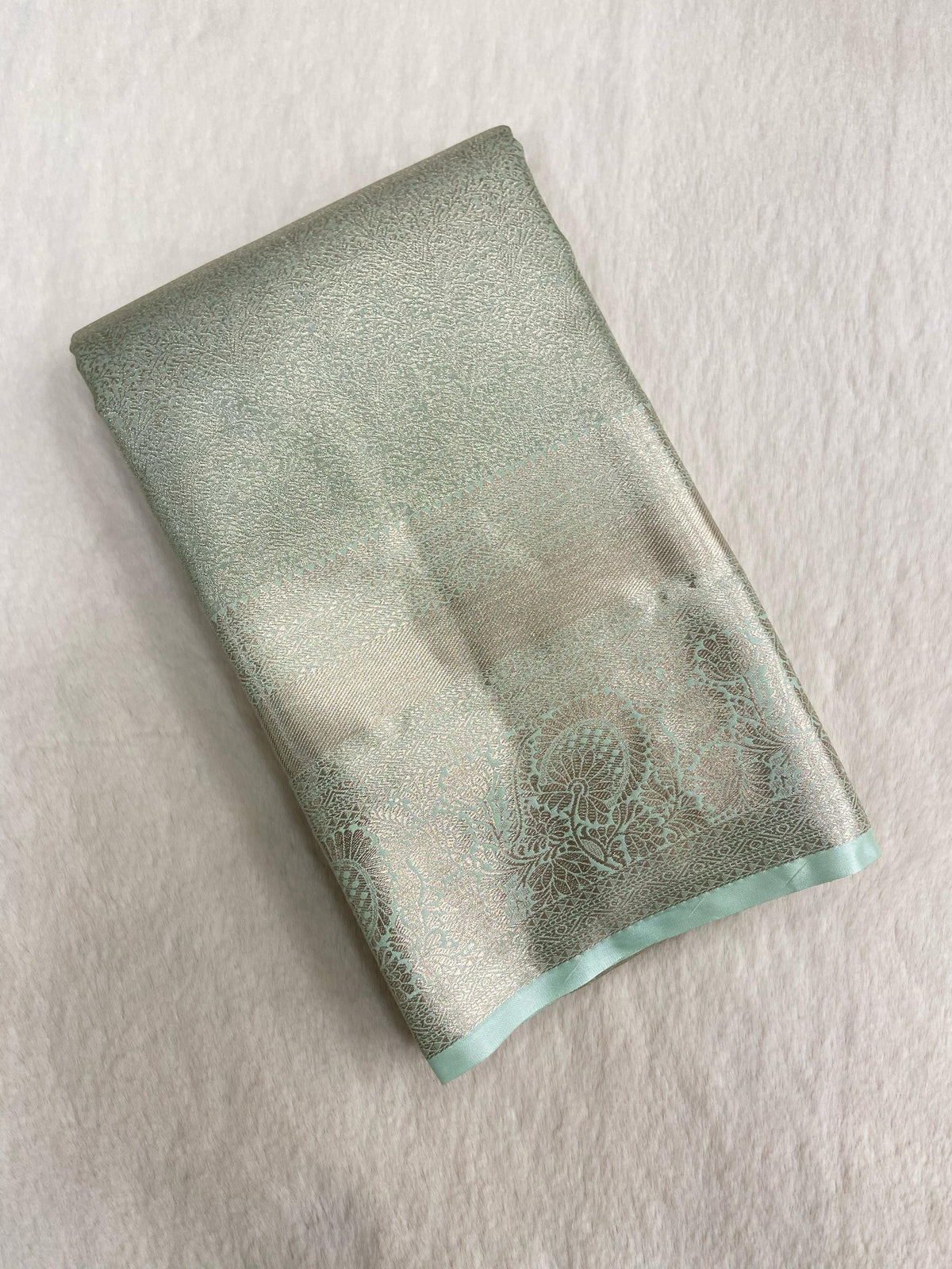 Bridal Tissue semi Silk Saree