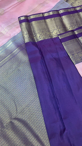 Pure Kanjeevaram silk mark certified saree
